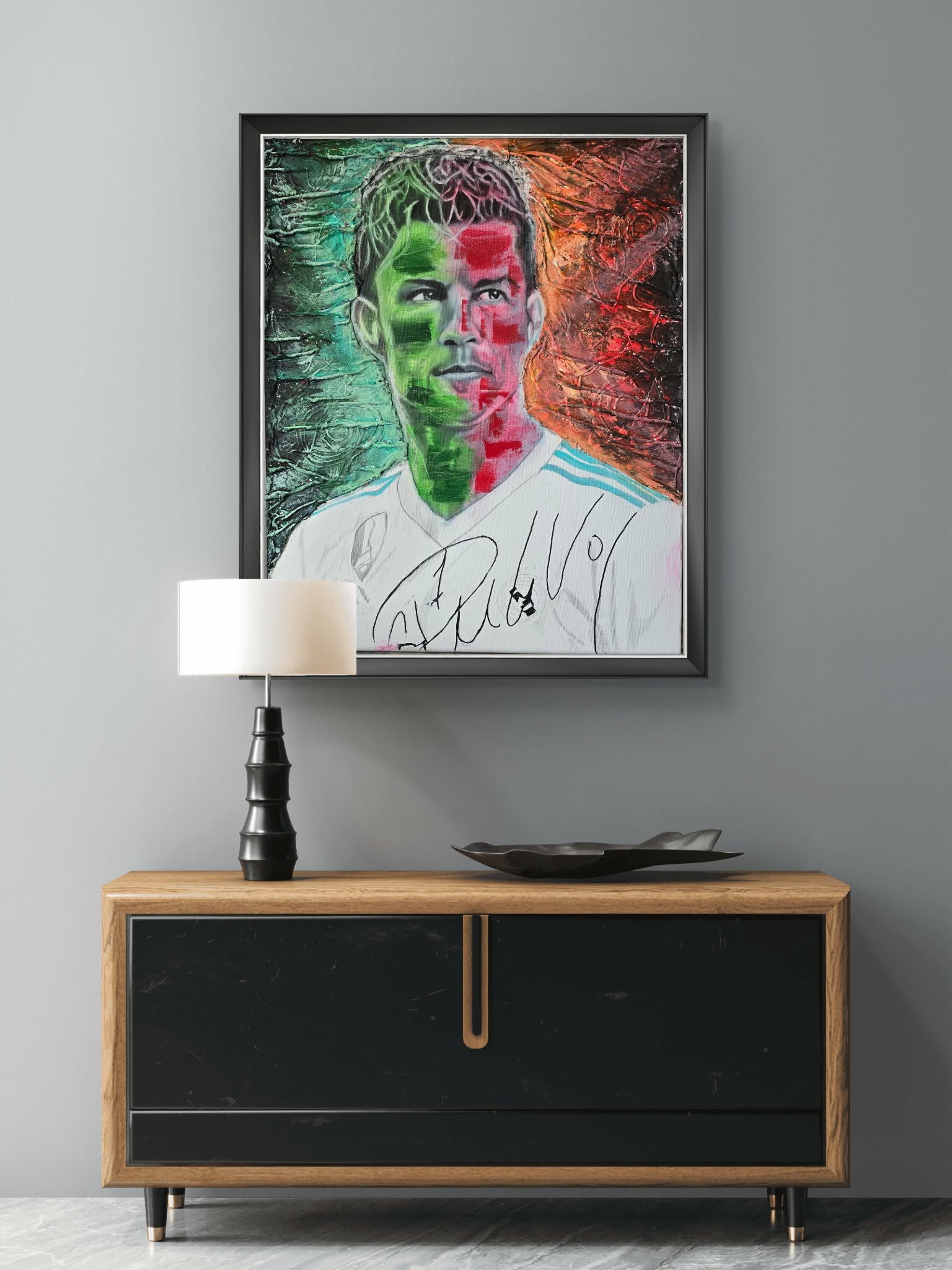 Cristiano Ronaldo, L'instinct du champion CR7 50x61 cm