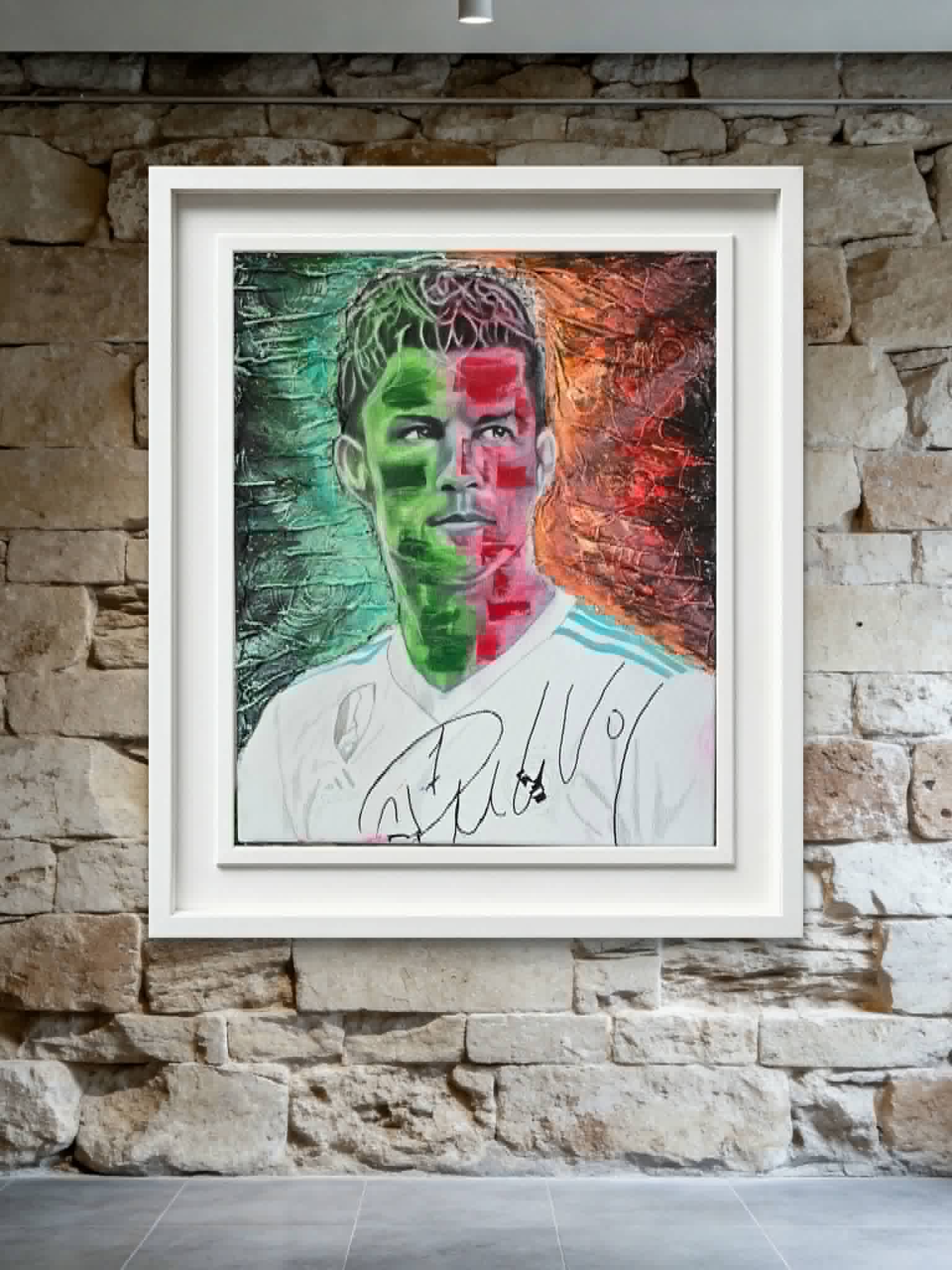 Cristiano Ronaldo, L'instinct du champion CR7 50x61 cm