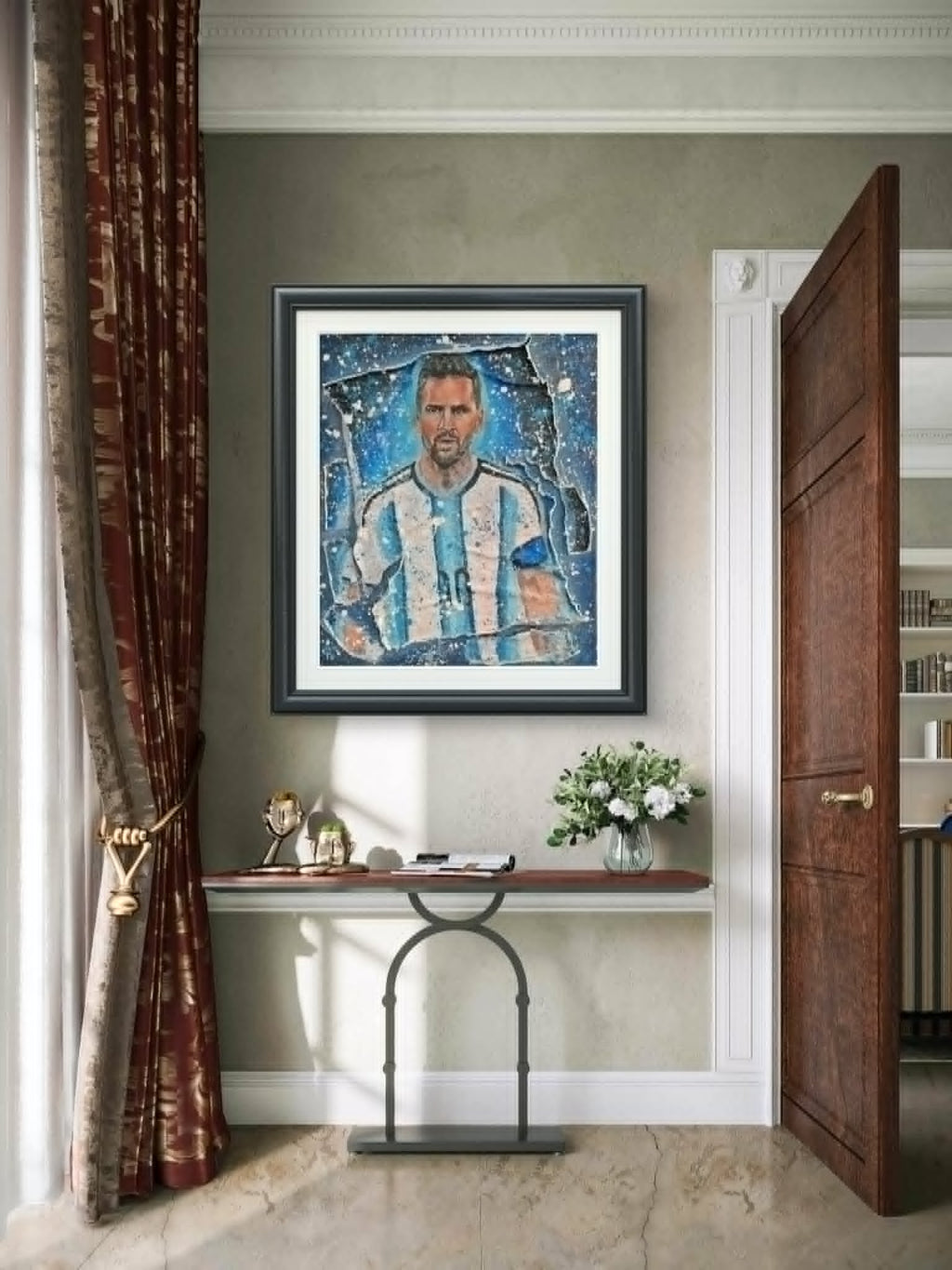 Léo Messi. " Le Goat ".