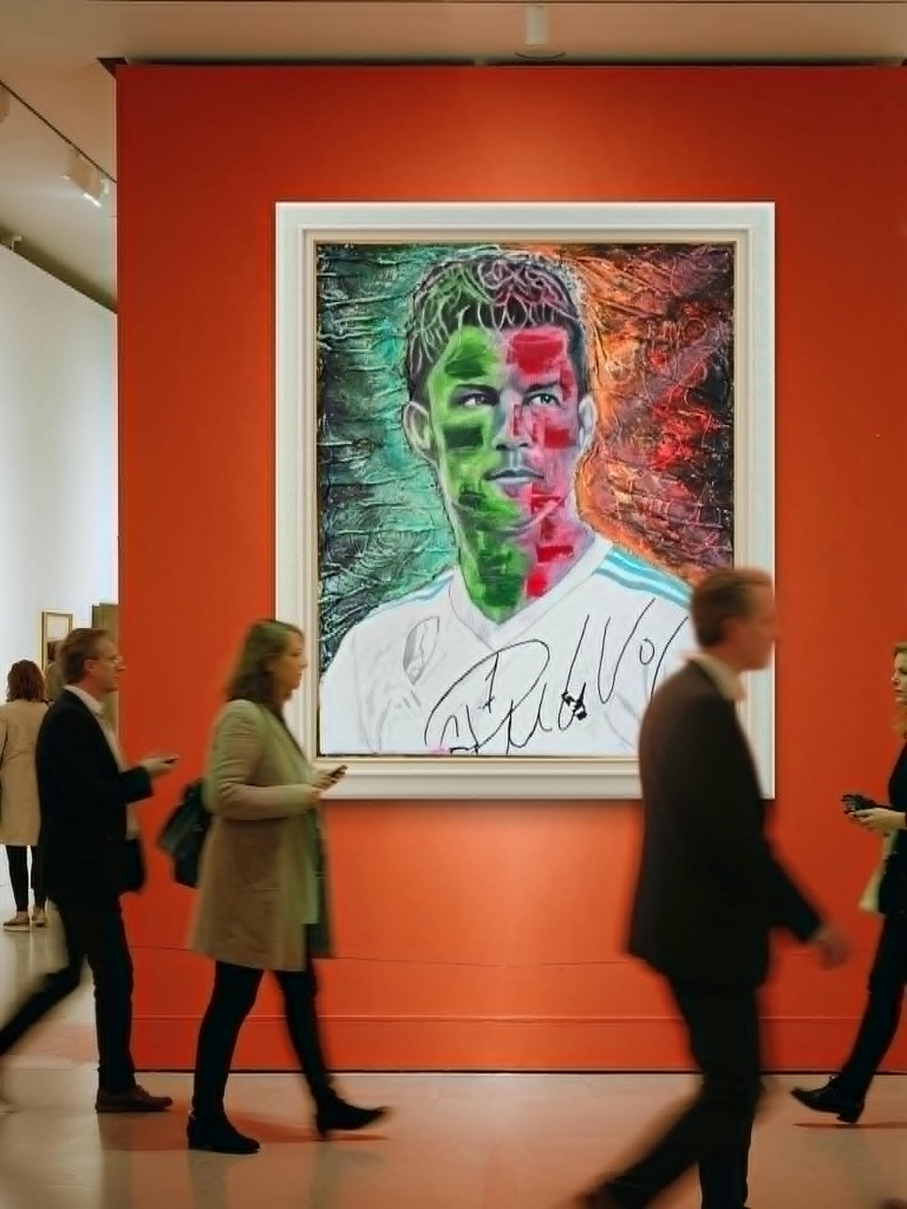 Cristiano Ronaldo, L'instinct du champion CR7 50x61 cm