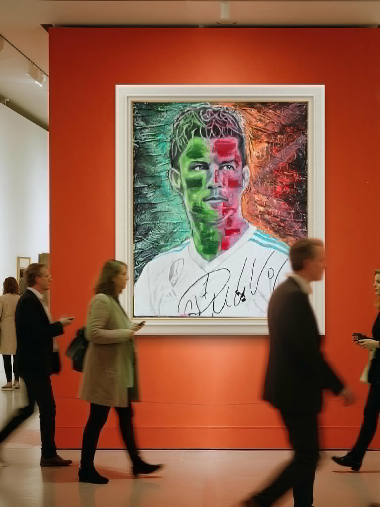 Cristiano Ronaldo, L'instinct du champion CR7 50x61 cm