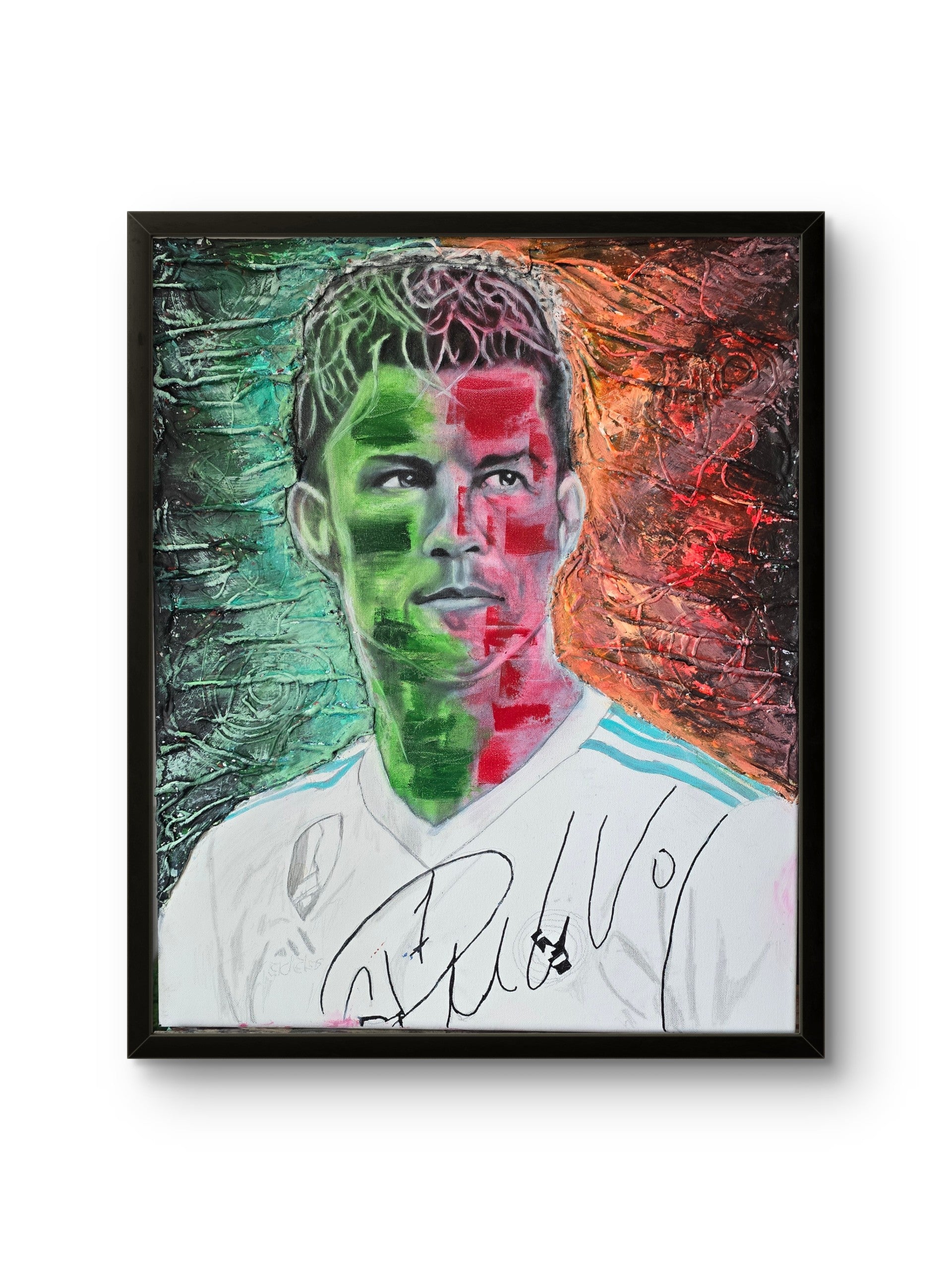 Cristiano Ronaldo, L'instinct du champion CR7 50x61 cm